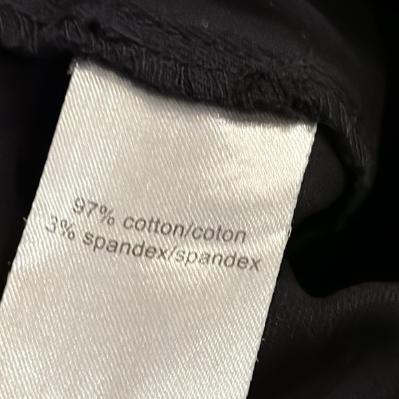 Pam & Gela Black Uniform Side Stripe Pant Adjustable Lace Up Back Waist Size 24 - Picture 13 of 15